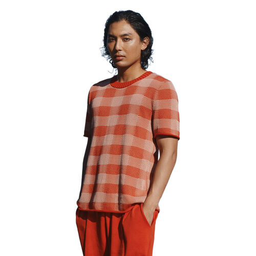 Standard Issue Cotton Universal Plaid T-Shirt
